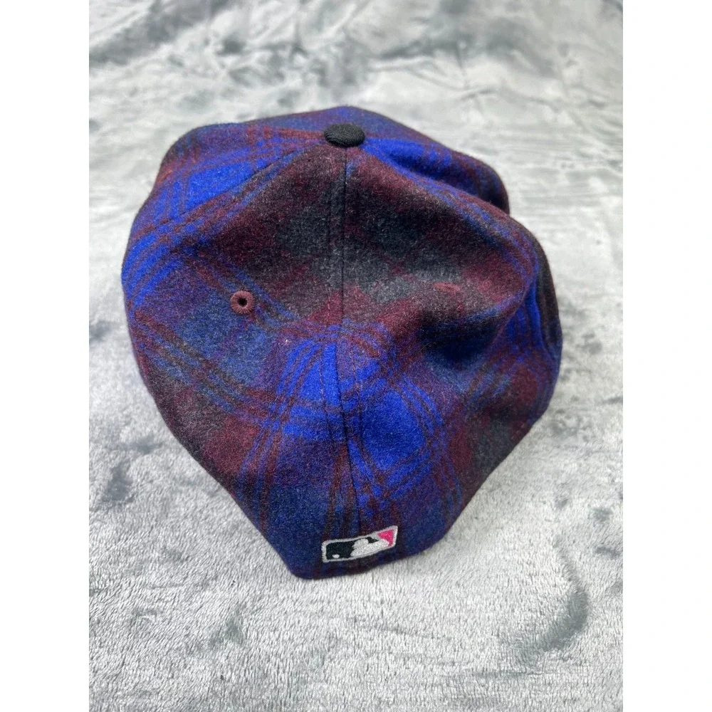 59fifty San Diego Padres Hat Cap 7 3/4 Fitted Retro‎ City Flannel Plaid Era NEW